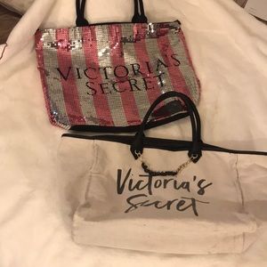 2! Victoria’s Secret Tote bags bundle